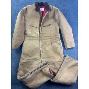 Vintage Key Imperial Coveralls Mens Large Regular Insulated Duck Canvas Workwear